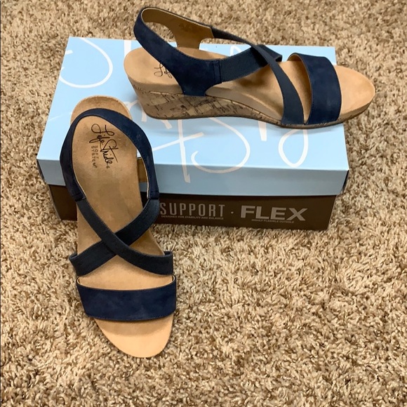 Life Stride Mexico Wedge Sandals ❗️SOLD❗️ - Picture 3 of 8